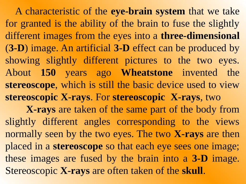 Part One: - Physics of Eyes and Vision Most of - slide 29 of 30