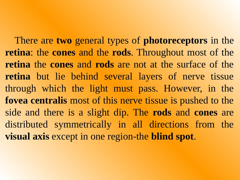 Part One: - Physics of Eyes and Vision Most of - slide 16 of 30