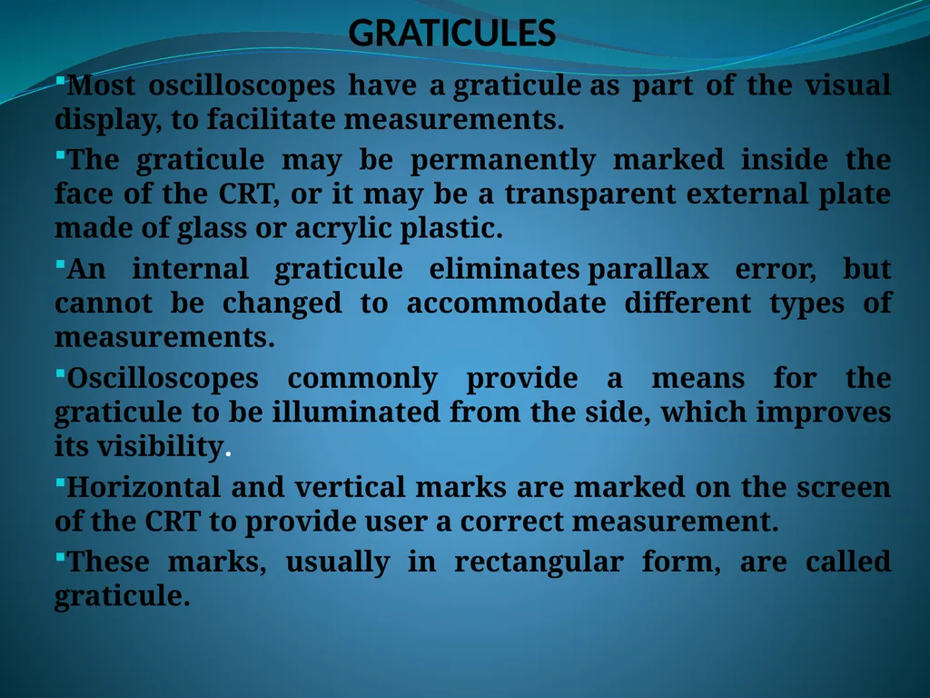 CATHODE RAY TUBE CIRCUIT DIAGRAM INTRODUCTION CRT - slide 14 of 18