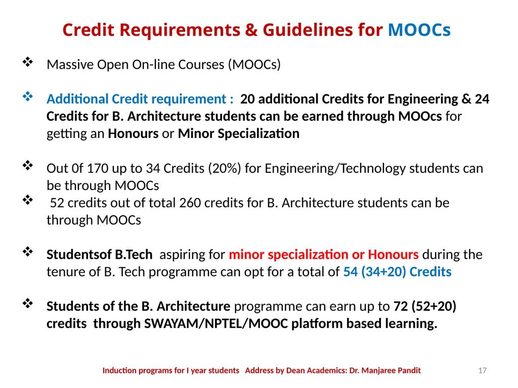 The MITS Family WELCOMES The Newly admitted - slide 17 of 40
