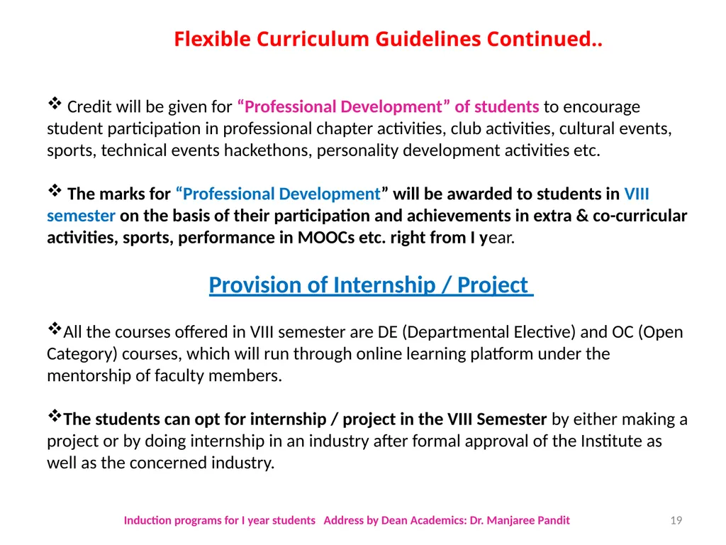 The MITS Family WELCOMES The Newly admitted - slide 19 of 40