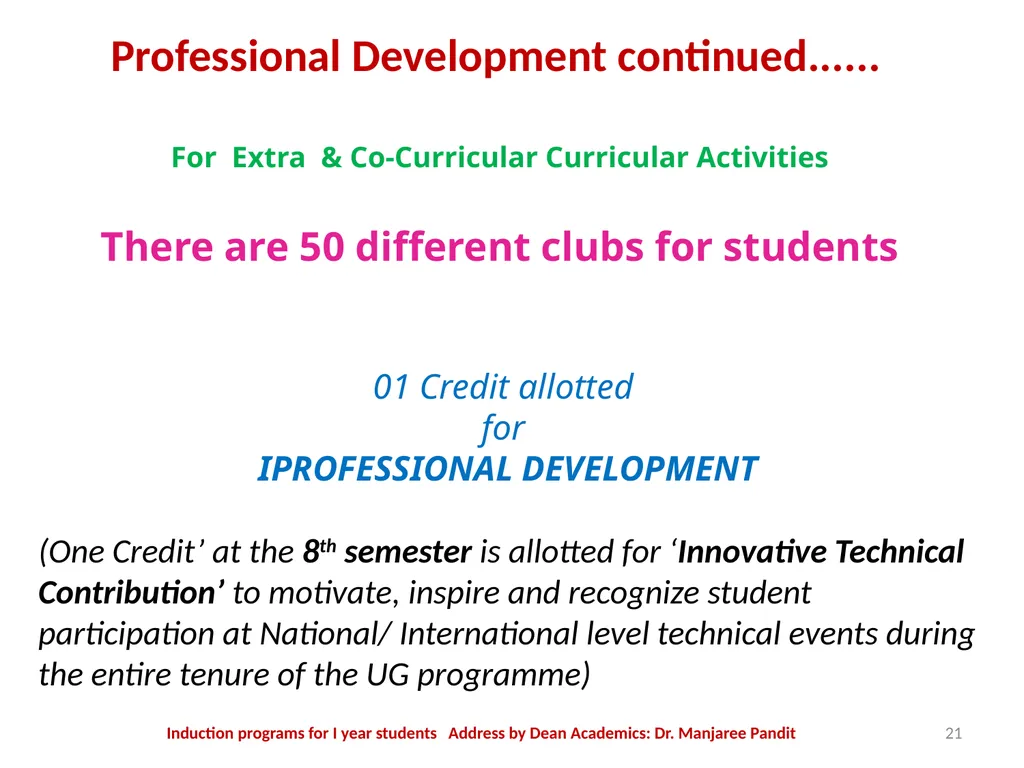 The MITS Family WELCOMES The Newly admitted - slide 21 of 40