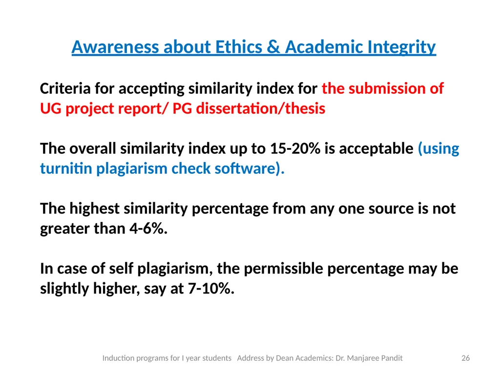 The MITS Family WELCOMES The Newly admitted - slide 26 of 40