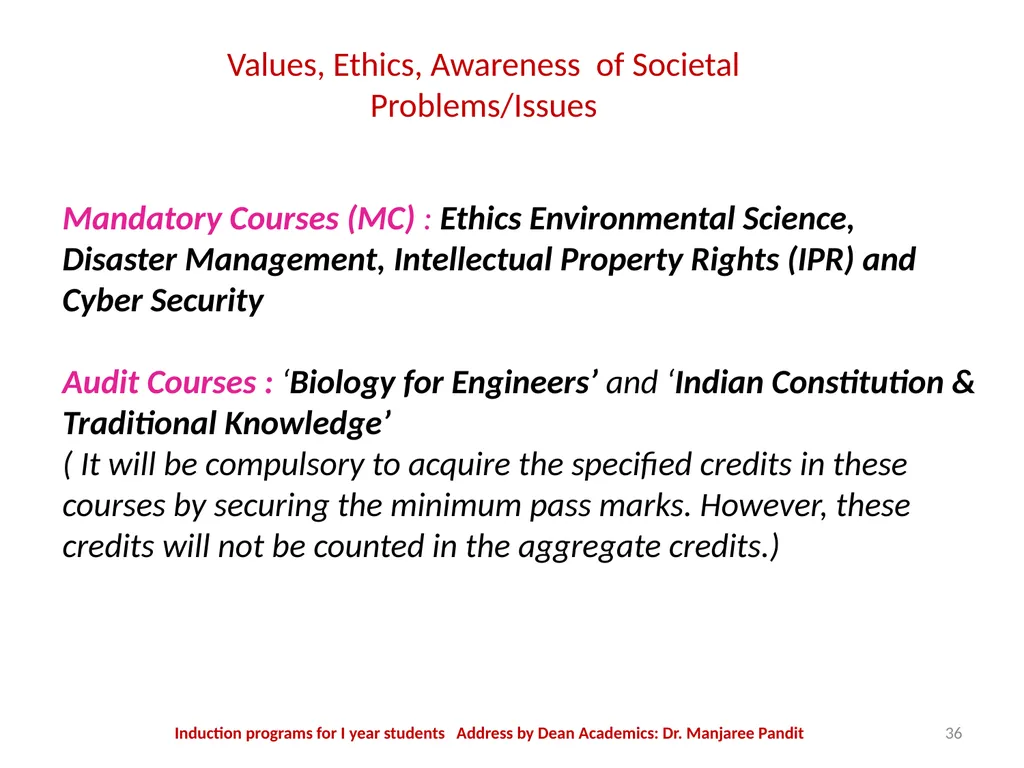 The MITS Family WELCOMES The Newly admitted - slide 36 of 40