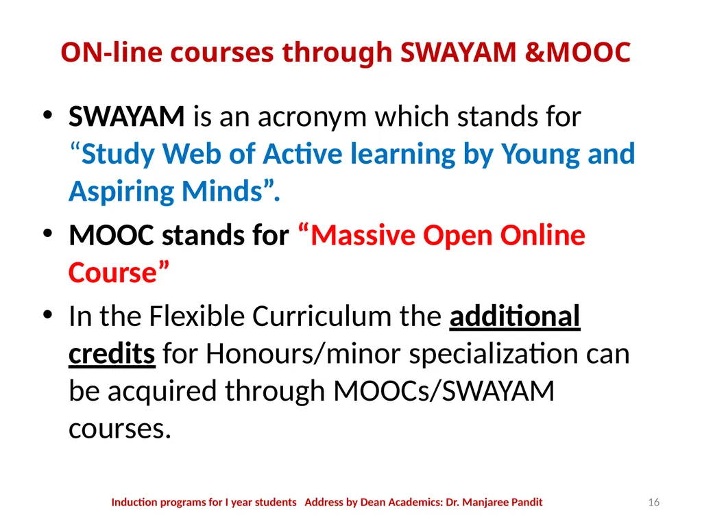 The MITS Family WELCOMES The Newly admitted - slide 16 of 40