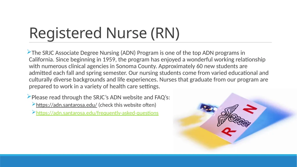 Nursing Information Meeting Presented by the - slide 4 of 30