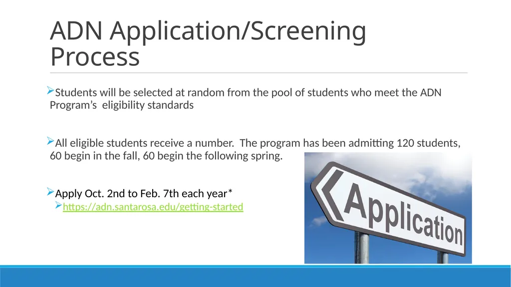 Nursing Information Meeting Presented by the - slide 12 of 30