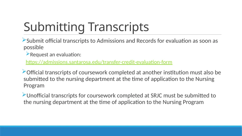 Nursing Information Meeting Presented by the - slide 28 of 30