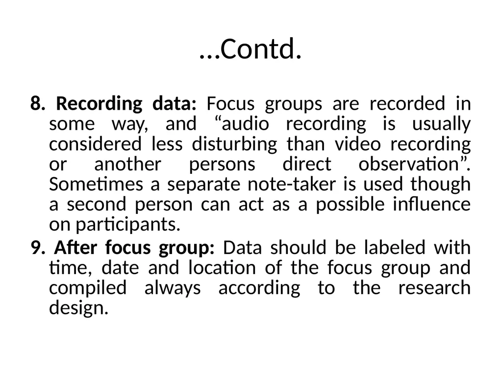 Focus Group Discussion Dr Muhammad Ibrar Meaning & - slide 18 of 18