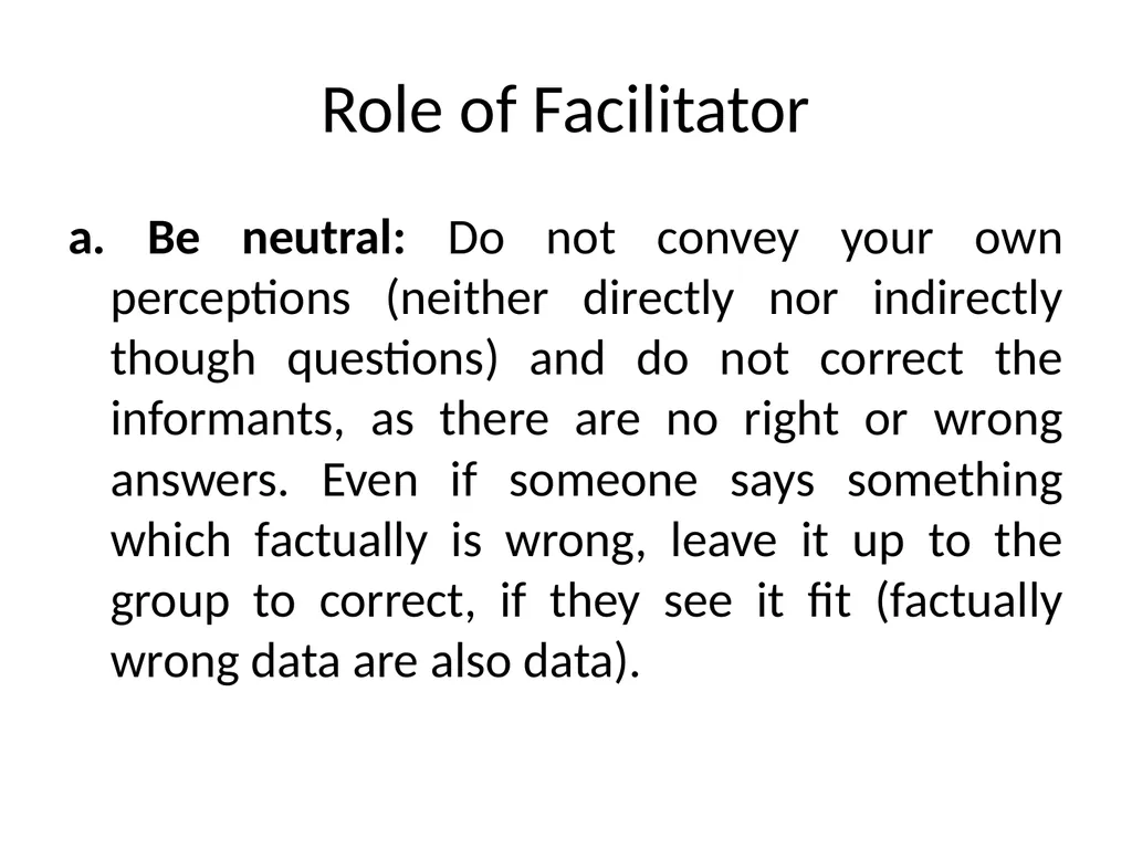 Focus Group Discussion Dr Muhammad Ibrar Meaning & - slide 8 of 18