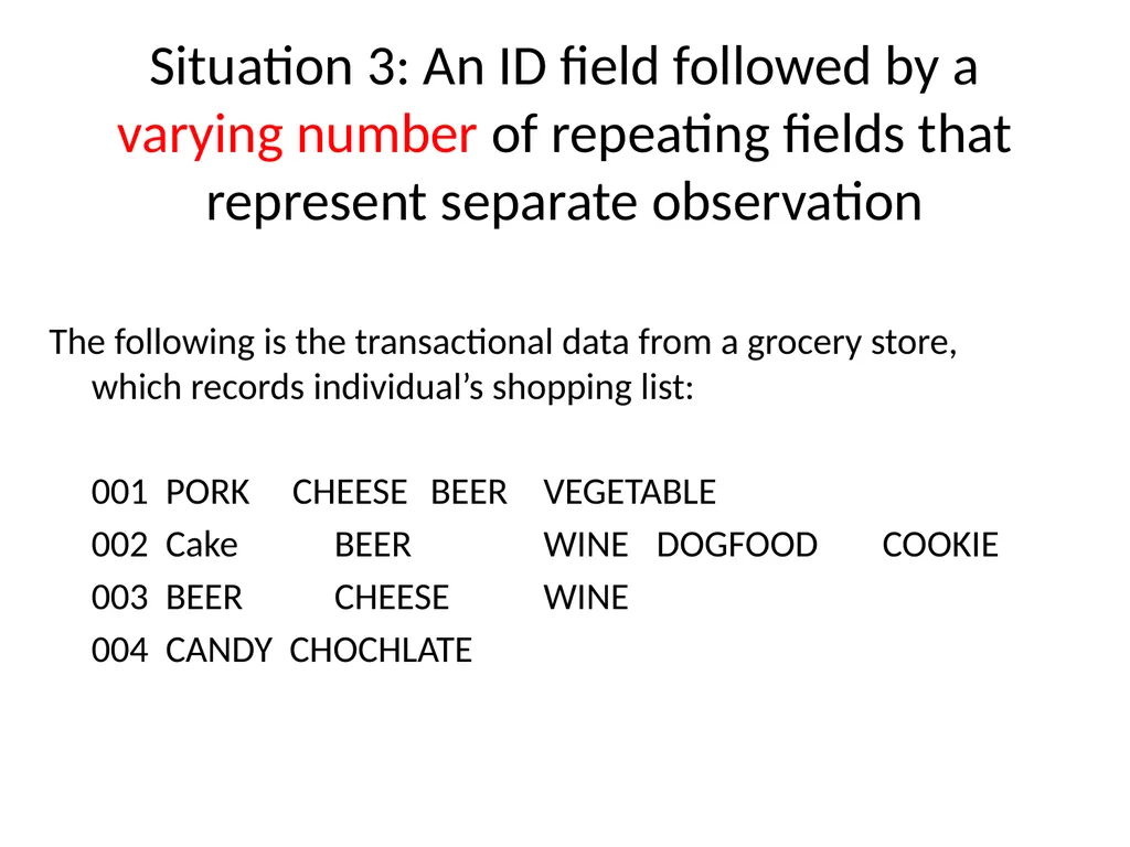 Chapter 20 Creating Multiple Observations from a - slide 4 of 24