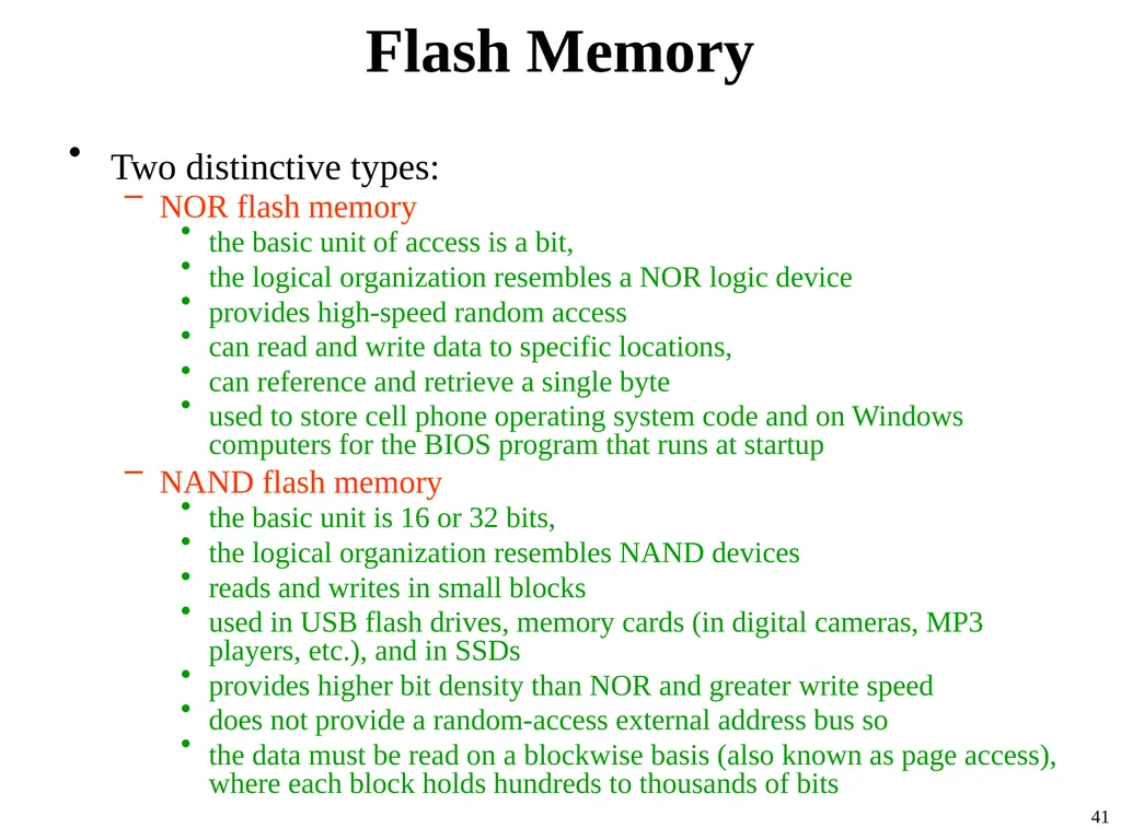 Computer Architecture Prof. Dr. Nizamettin AYDIN - slide 41 of 60