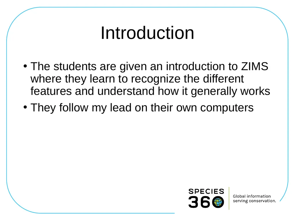 LearnZIMS at Roskilde Technical College Denmark - slide 18 of 26