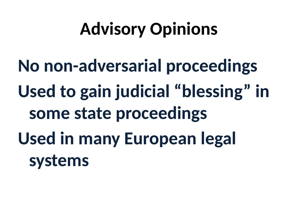 Threshold Doctrines “The most important thing we - slide 6 of 23