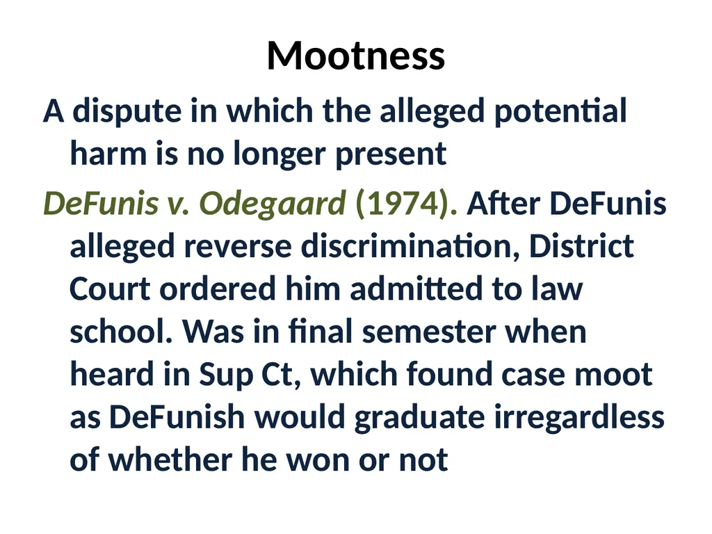 Threshold Doctrines “The most important thing we - slide 8 of 23