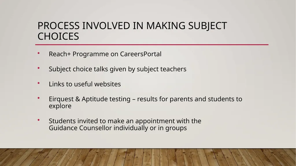 SENIOR CYCLE 2023-2025 OUR MISSION STATEMENT - slide 6 of 35