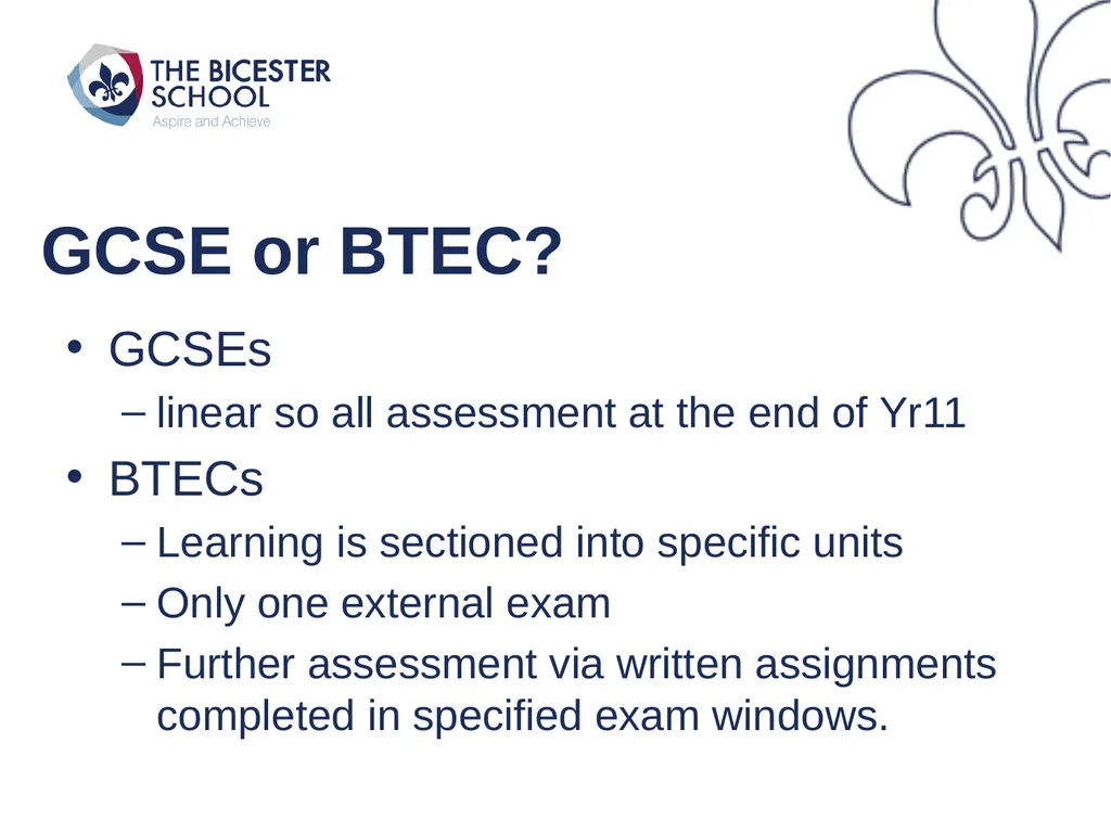 Welcome to Year 9 Pathways Key Elements Of The - slide 4 of 18