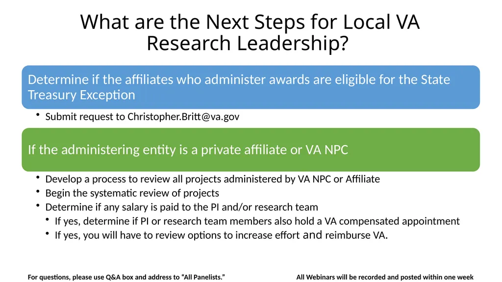 Guidance Regarding the Without Compensation (WOC) - slide 15 of 20