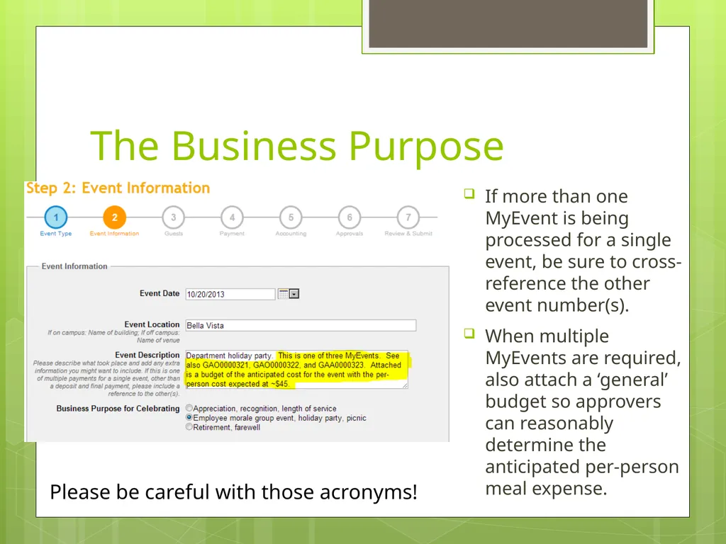 EVC Business Office Transaction Preparers - slide 21 of 40