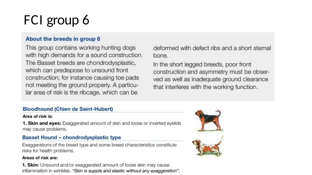 Breed Specific Instructions BSI Regarding - slide 19 of 25