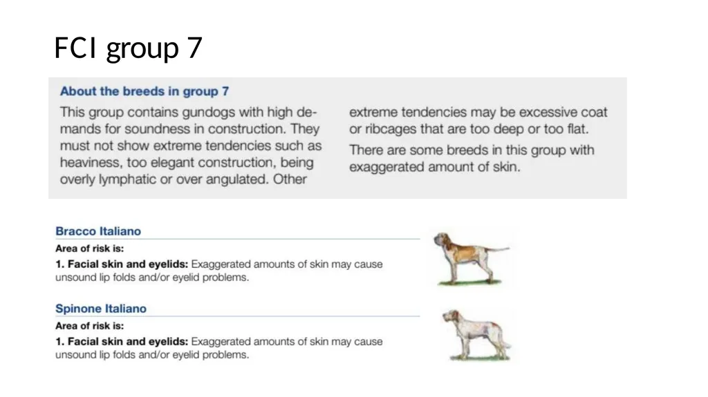 Breed Specific Instructions BSI Regarding - slide 20 of 25