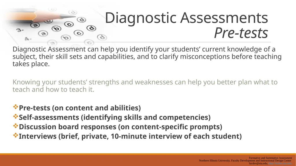 Assessment Boot camp Presented by: Amanda Chapman - slide 20 of 35
