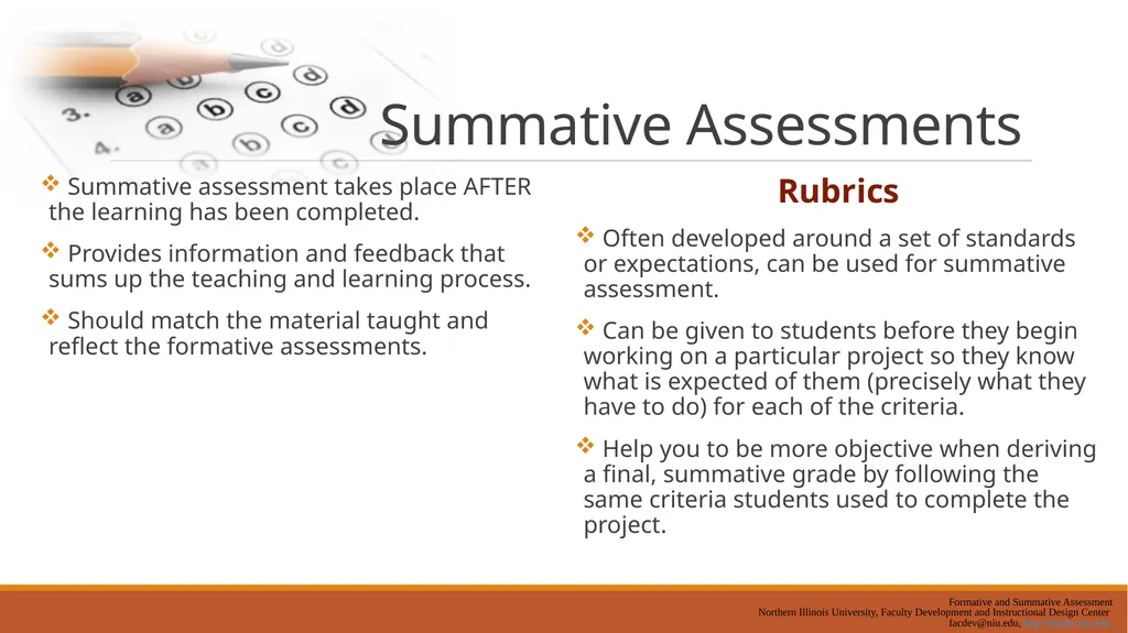 Assessment Boot camp Presented by: Amanda Chapman - slide 23 of 35