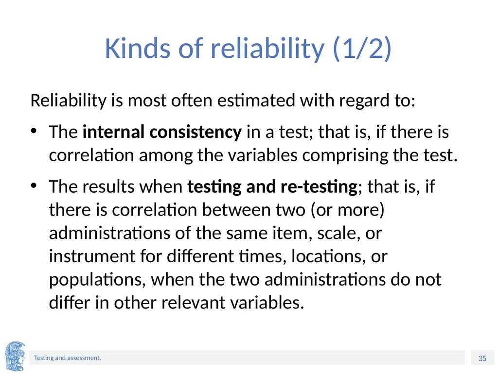 ELT Methods and Practices Unit 9: Testing and - slide 35 of 46
