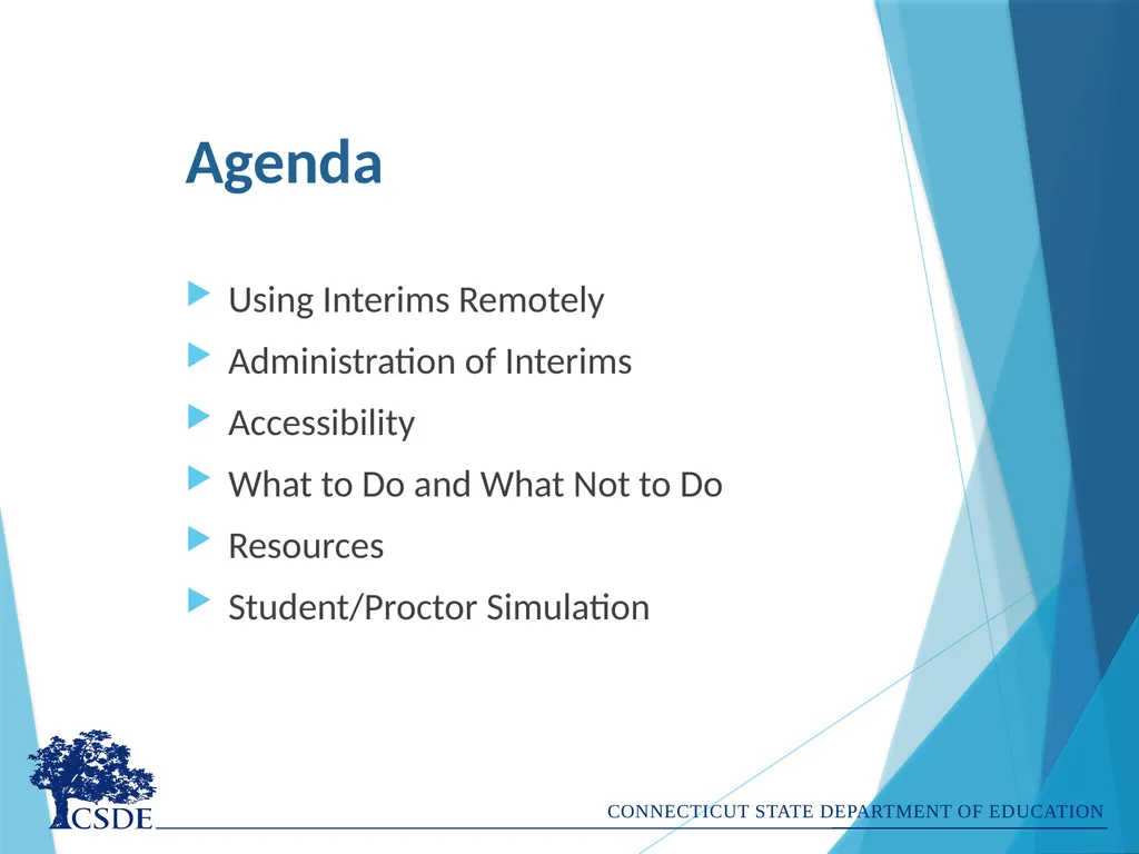 Administering Interim Assessments Remotely Dr. - slide 2 of 26
