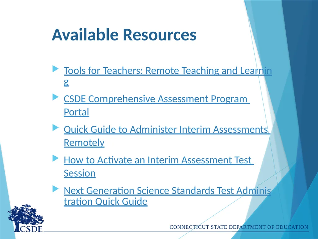 Administering Interim Assessments Remotely Dr. - slide 23 of 26