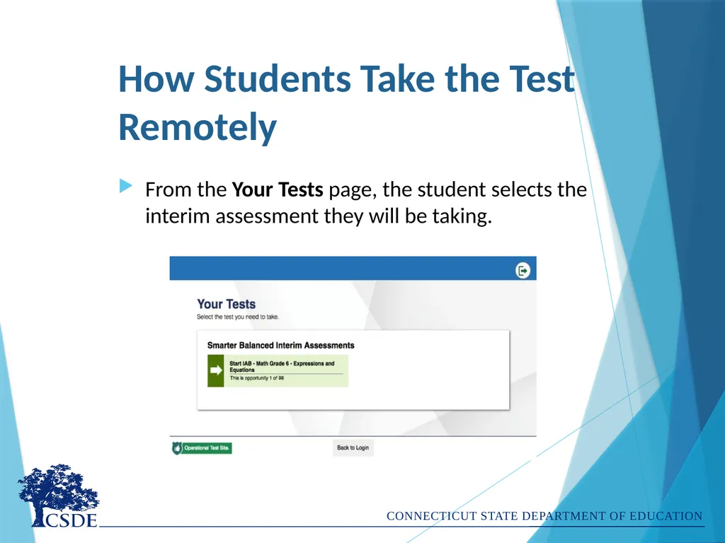 Administering Interim Assessments Remotely Dr. - slide 16 of 26