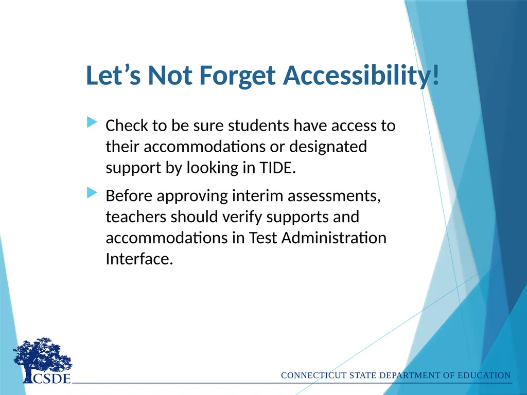 Administering Interim Assessments Remotely Dr. - slide 19 of 26