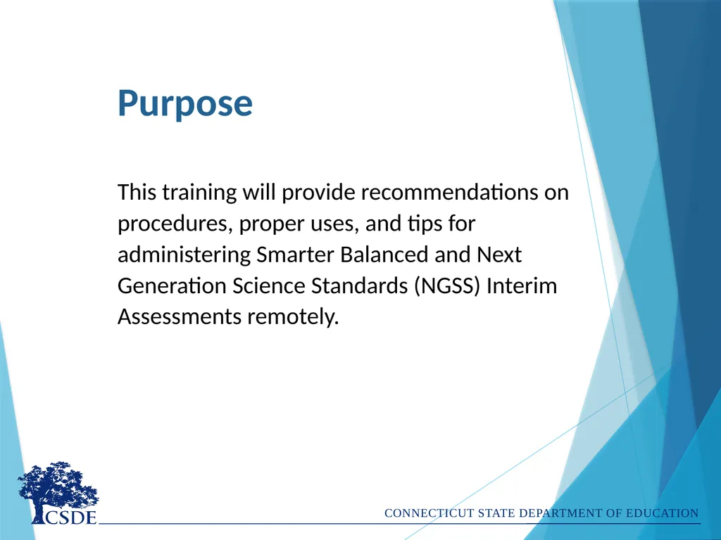 Administering Interim Assessments Remotely Dr. - slide 3 of 26