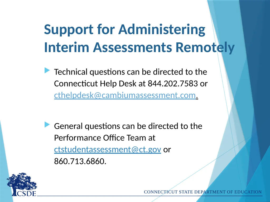 Administering Interim Assessments Remotely Dr. - slide 20 of 26
