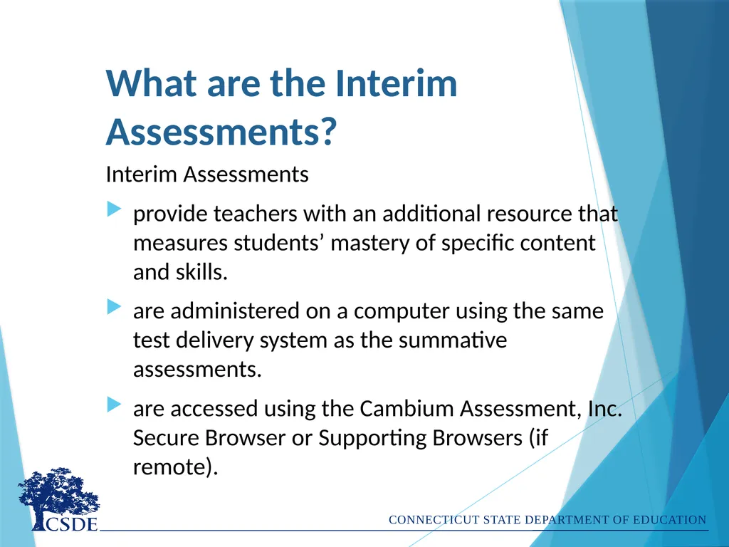Administering Interim Assessments Remotely Dr. - slide 4 of 26