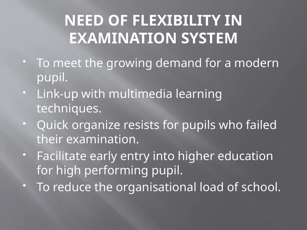 EXAMINATION REFORMS BY DR.GOGGI GUPTA M.SC - slide 7 of 22