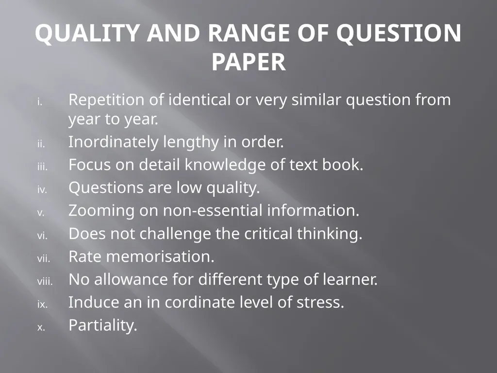EXAMINATION REFORMS BY DR.GOGGI GUPTA M.SC - slide 10 of 22