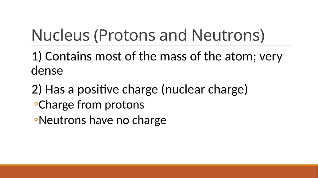 Aim: What is the internal structure of an atom? DO - slide 4 of 18