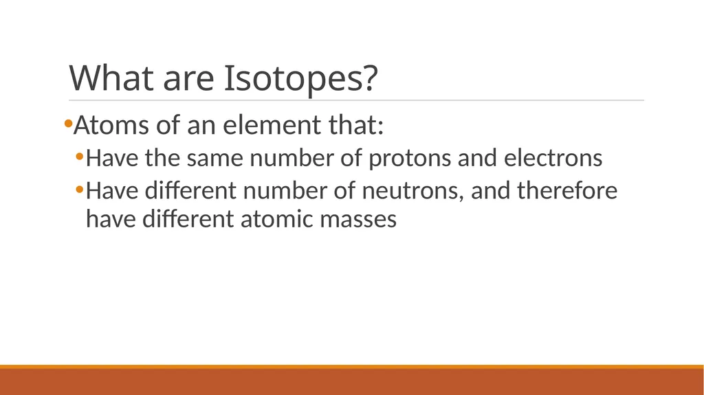 Aim: What is the internal structure of an atom? DO - slide 17 of 18