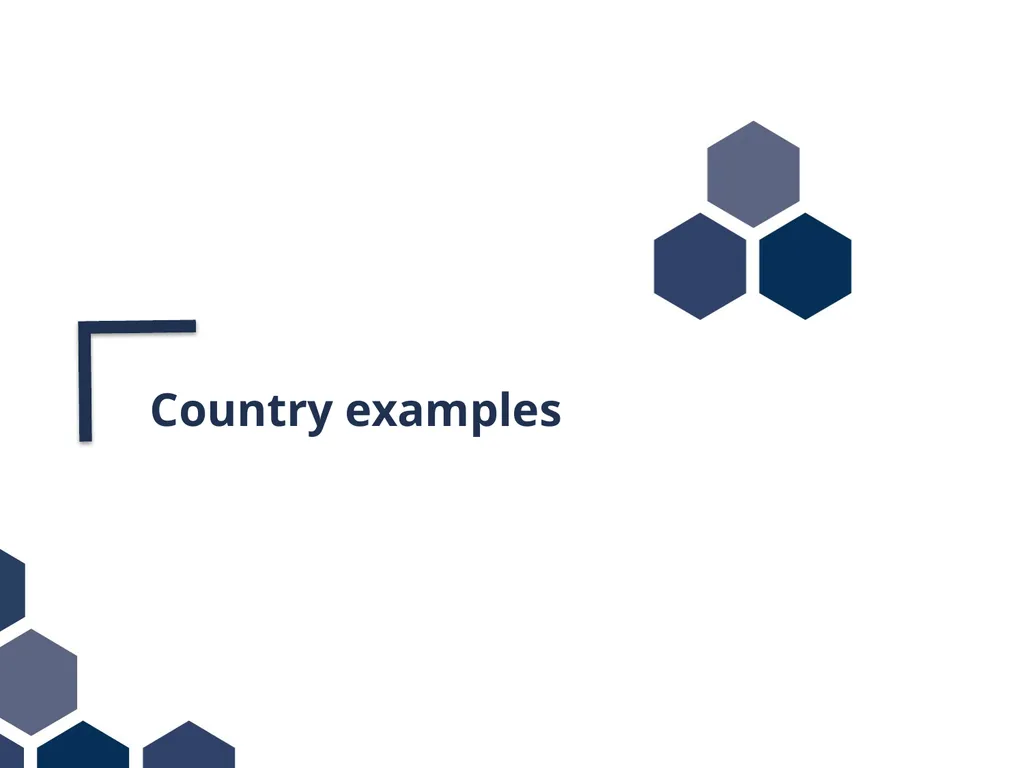 Public support to PGS development Political - slide 6 of 11