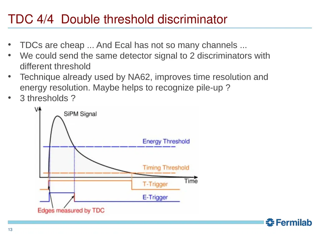Mu2eII calorimeter readout: sparse ideas F. - slide 13 of 16