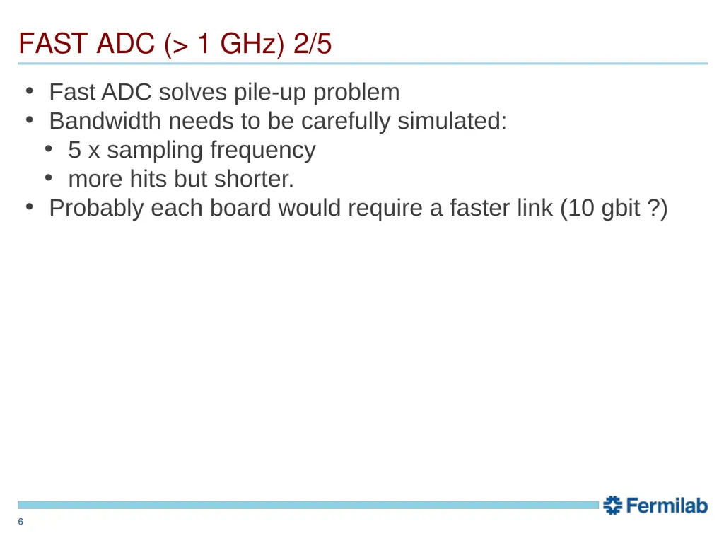 Mu2eII calorimeter readout: sparse ideas F. - slide 6 of 16