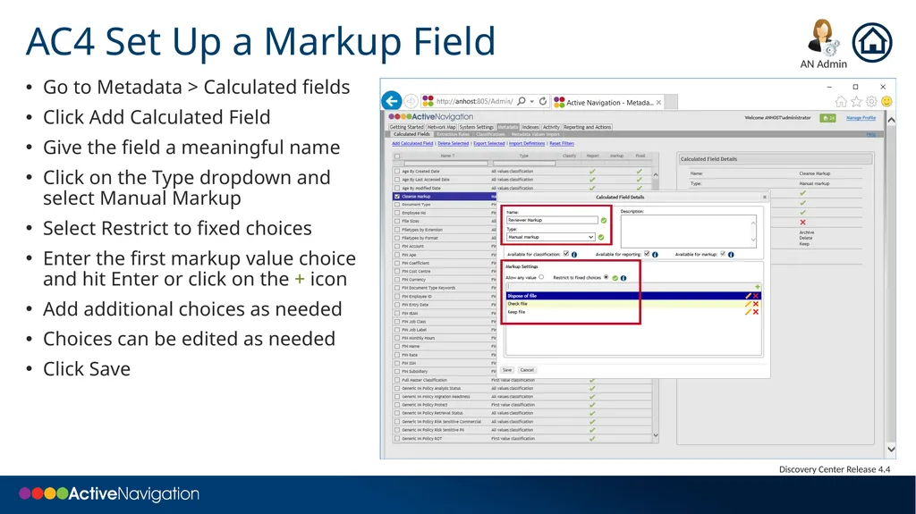 Creating Custom Metadata Starter Creating - slide 12 of 12
