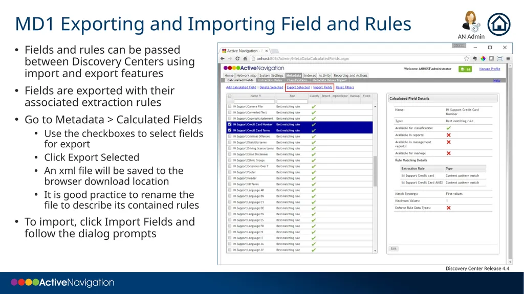 Creating Custom Metadata Starter Creating - slide 6 of 12