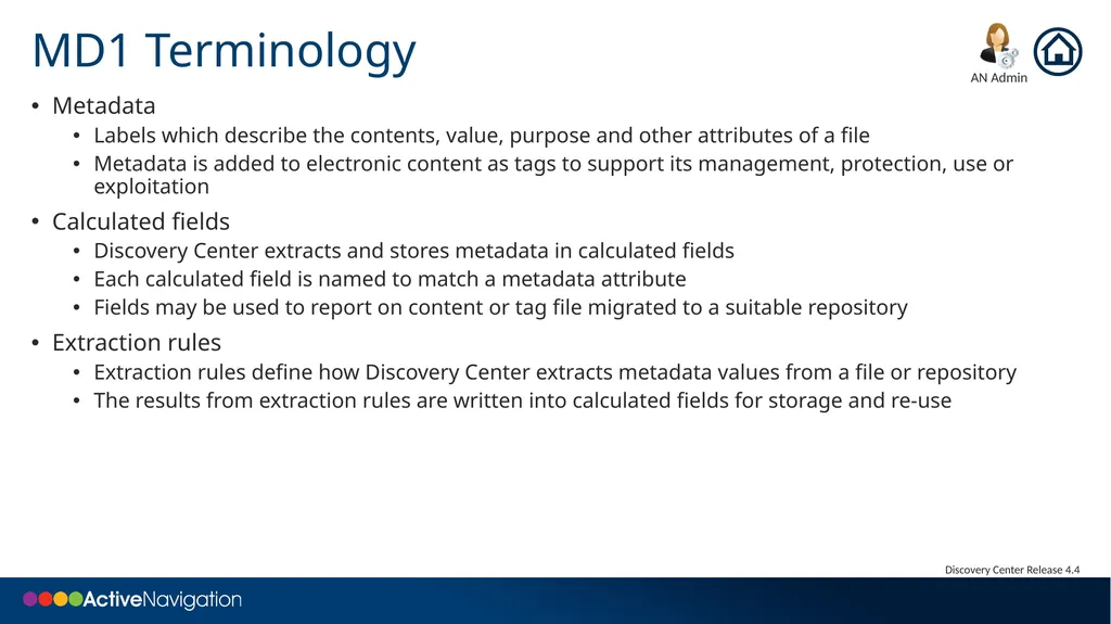 Creating Custom Metadata Starter Creating - slide 3 of 12