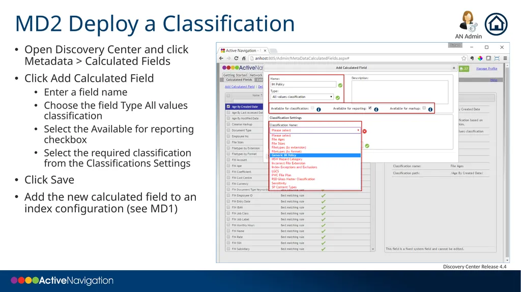 Creating Custom Metadata Starter Creating - slide 11 of 12