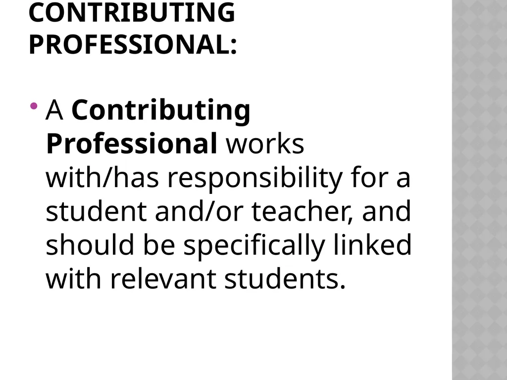 Ohio “Teacher/Student Data Linkage” definitions - slide 5 of 8