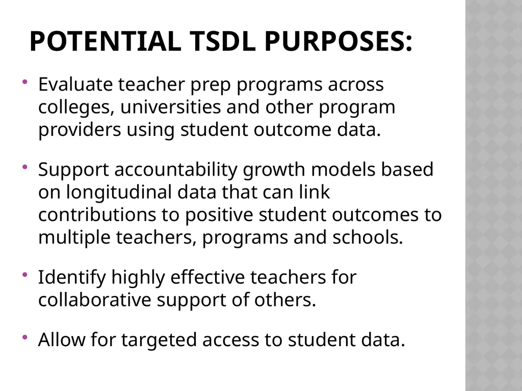 Ohio “Teacher/Student Data Linkage” definitions - slide 8 of 8