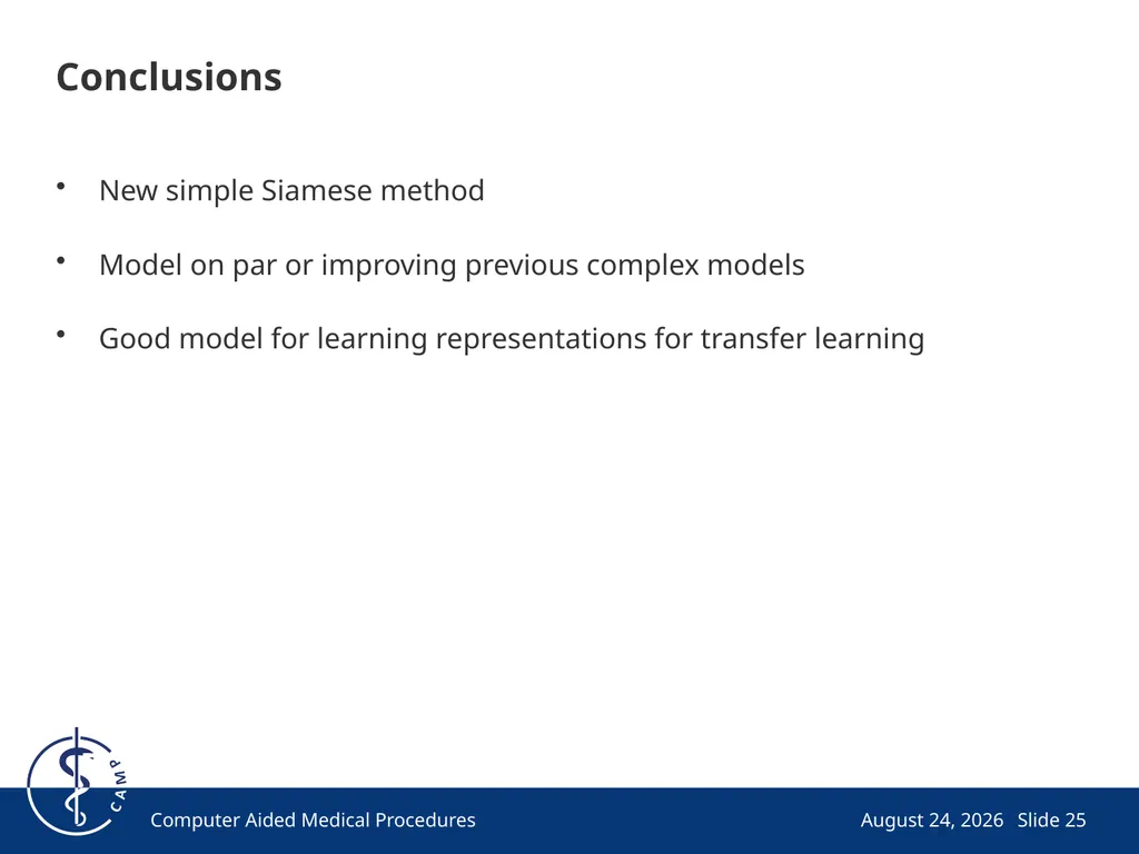 Exploring Simple Siamese Representation Learning - slide 25 of 29