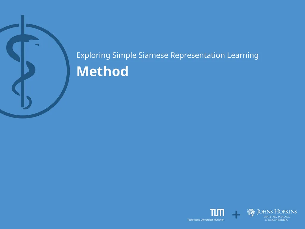 Exploring Simple Siamese Representation Learning - slide 12 of 29